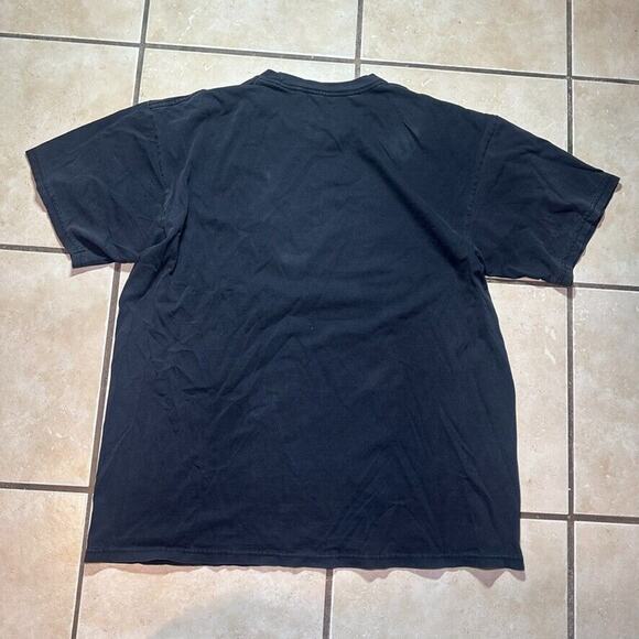 Y2K Cygnus American Classic The Road to Freedom Biker Graphic T-Shirt Mens XL - Picture 8 of 8